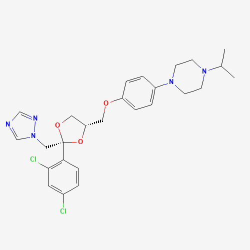 2D chemical (molecular) structure of Terconazole