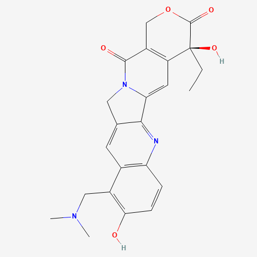 2D chemical (molecular) structure of Topotecan