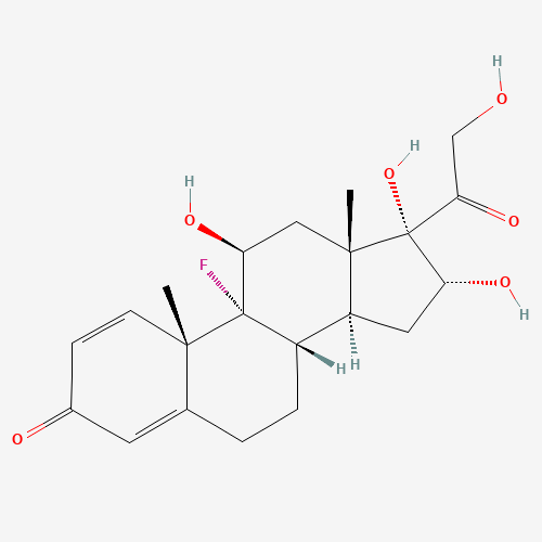 2D chemical (molecular) structure of Triamcinolone
