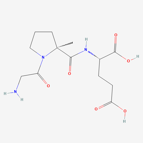 2D chemical (molecular) structure of Trofinetide