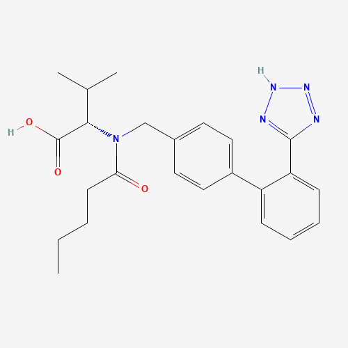 2D chemical (molecular) structure of Valsartan
