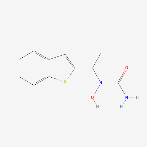 2D chemical (molecular) structure of Zileuton